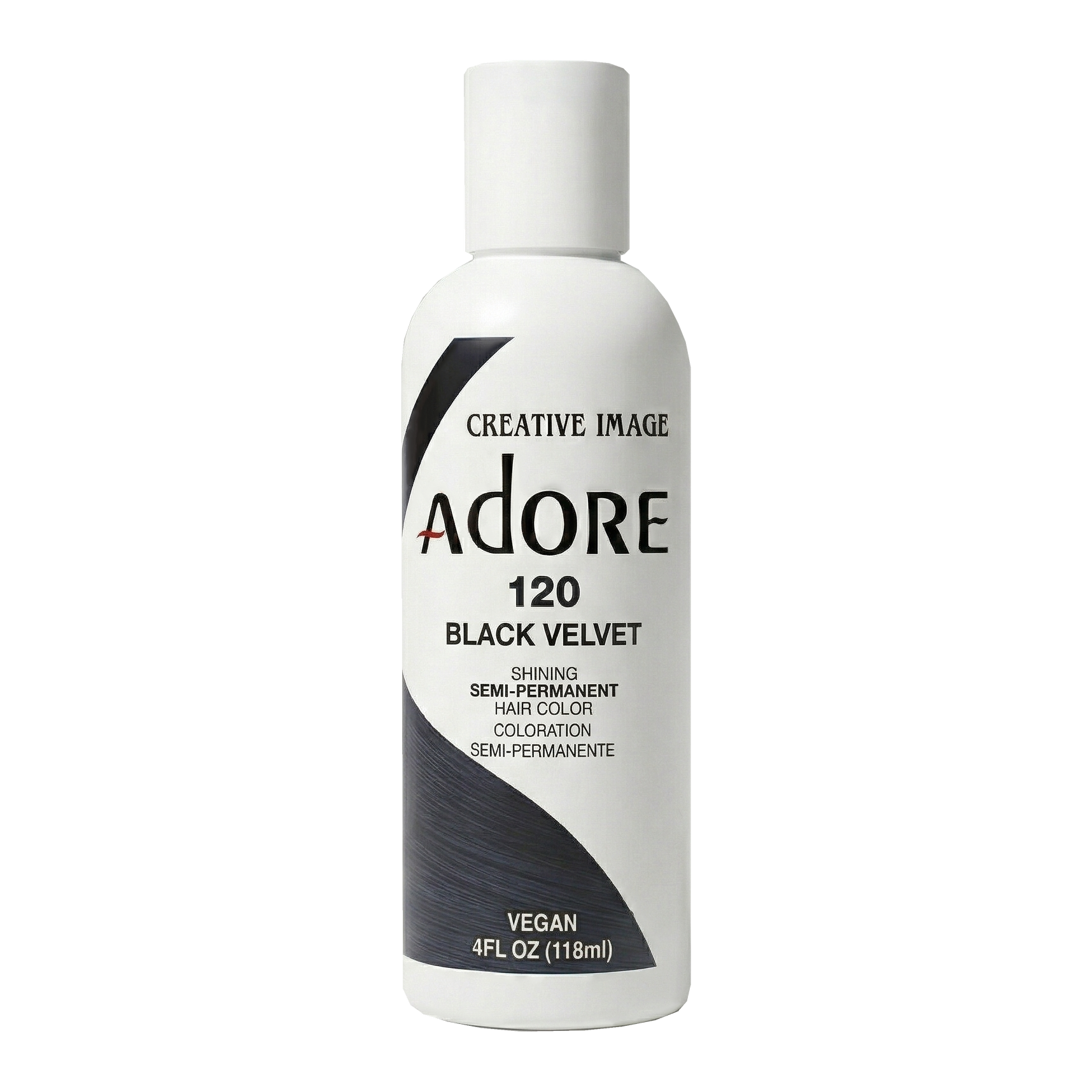 Semi-Permanent Hair Color - 120 Black Velvet, 4 fl oz