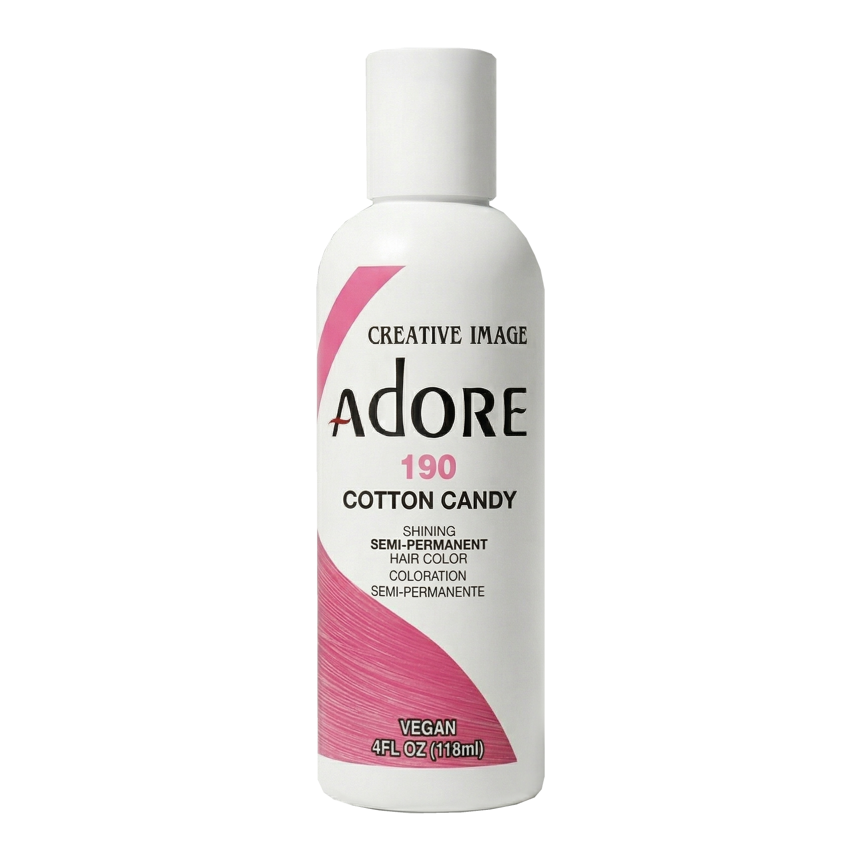 Semi-Permanent Hair Color - 190 Cotton Candy, 4 fl oz