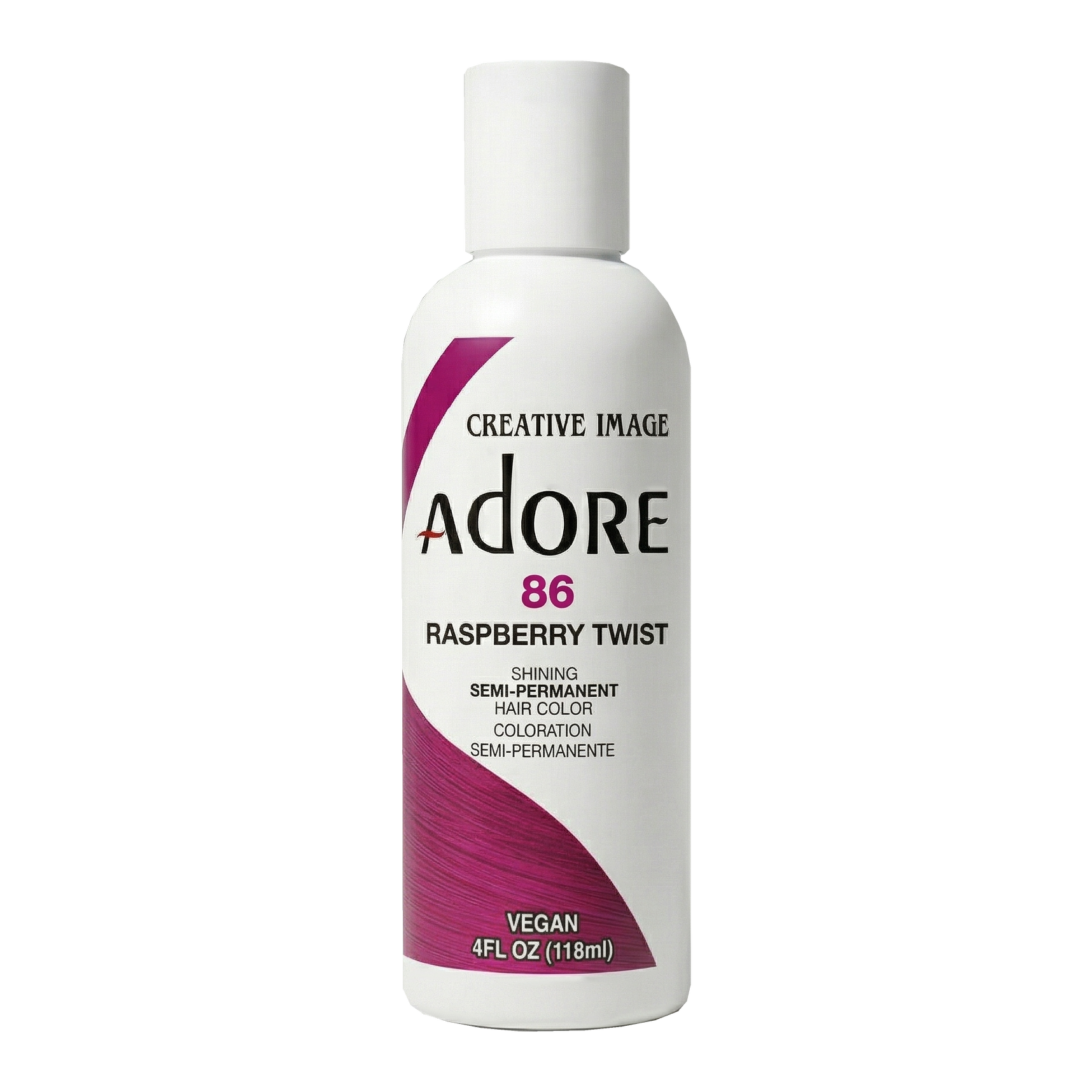Semi-Permanent Hair Color - 86 Raspberry Twist, 4 fl oz