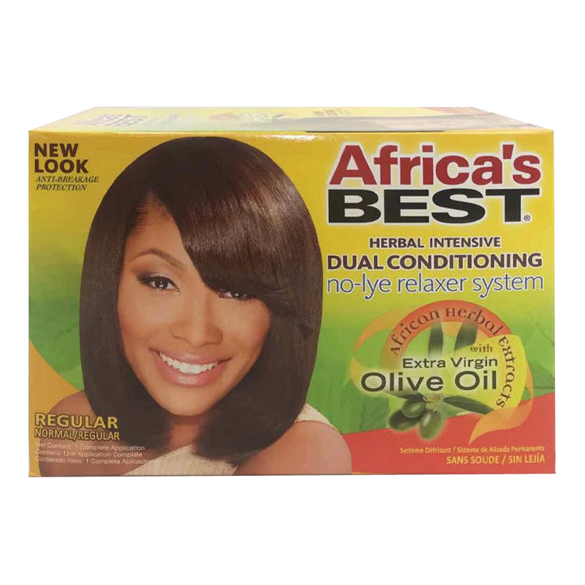 Herbal Intensive No-Lye Relaxer - Regular, 1 kit