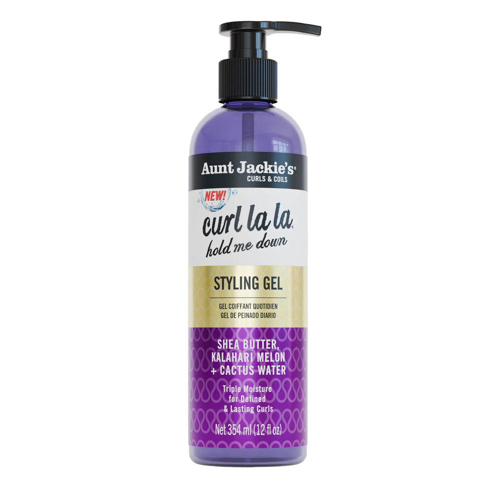 Curl La La Hold Me Down Styling Gel, 12 oz