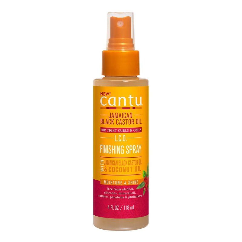Black Castor Oil Finishing Spray, 4 oz