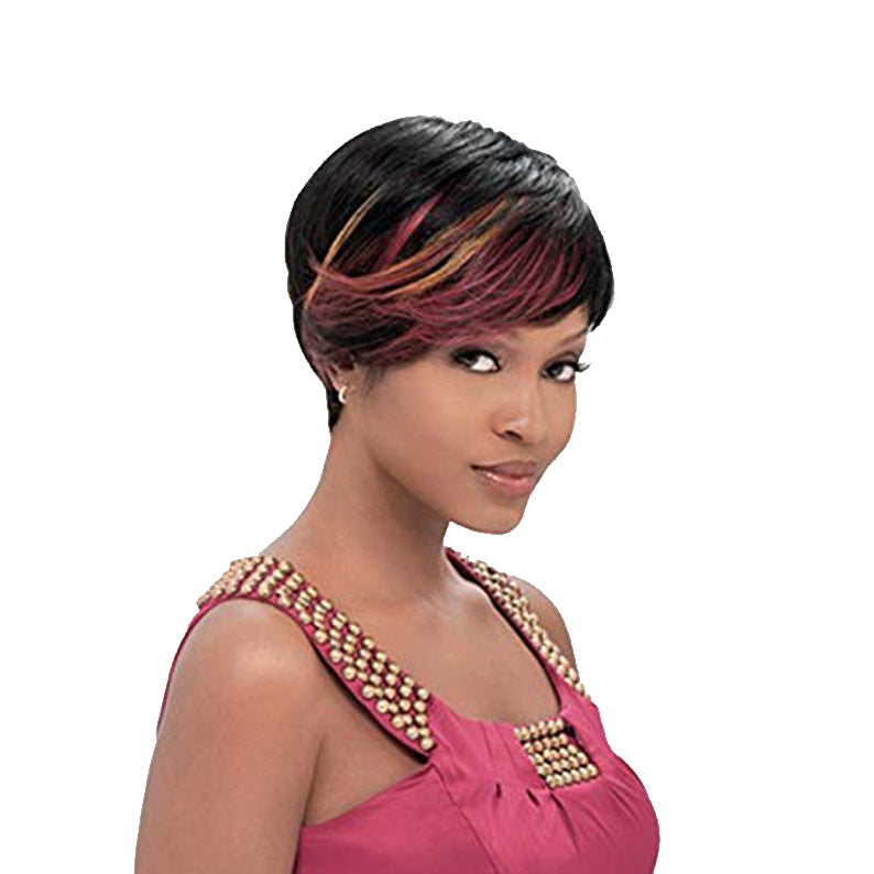 Bump Collection Human Hair Full Cap Wig Fab Fringe