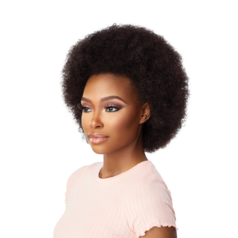Instant Weave Drawstring Synthetic Hair Half Wig Iwd 1