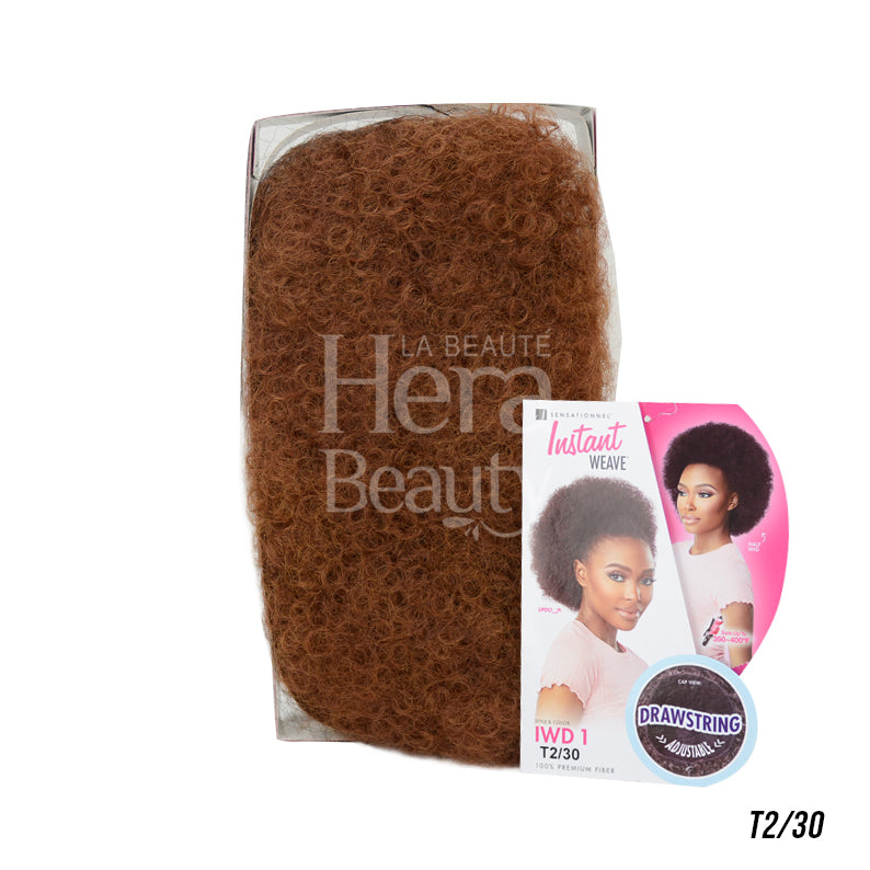 Instant Weave Drawstring Synthetic Hair Half Wig Iwd 1, #T2/30