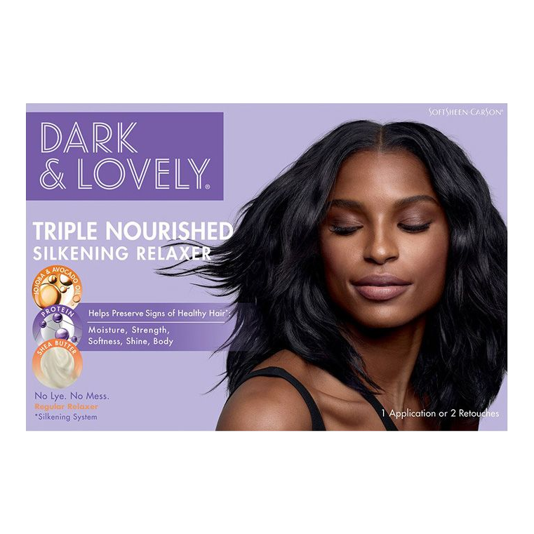 Triple Nourished Silkening Relaxer - Regular, 1 kit