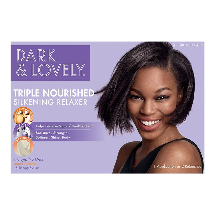Triple Nourished Silkening Relaxer - Super, 1 kit