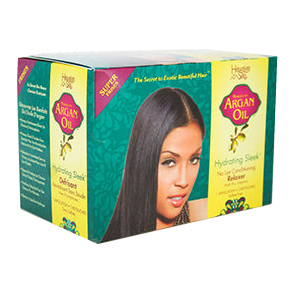 Argan Oil Hydrating Sleek Relaxer - Super, 1 kit