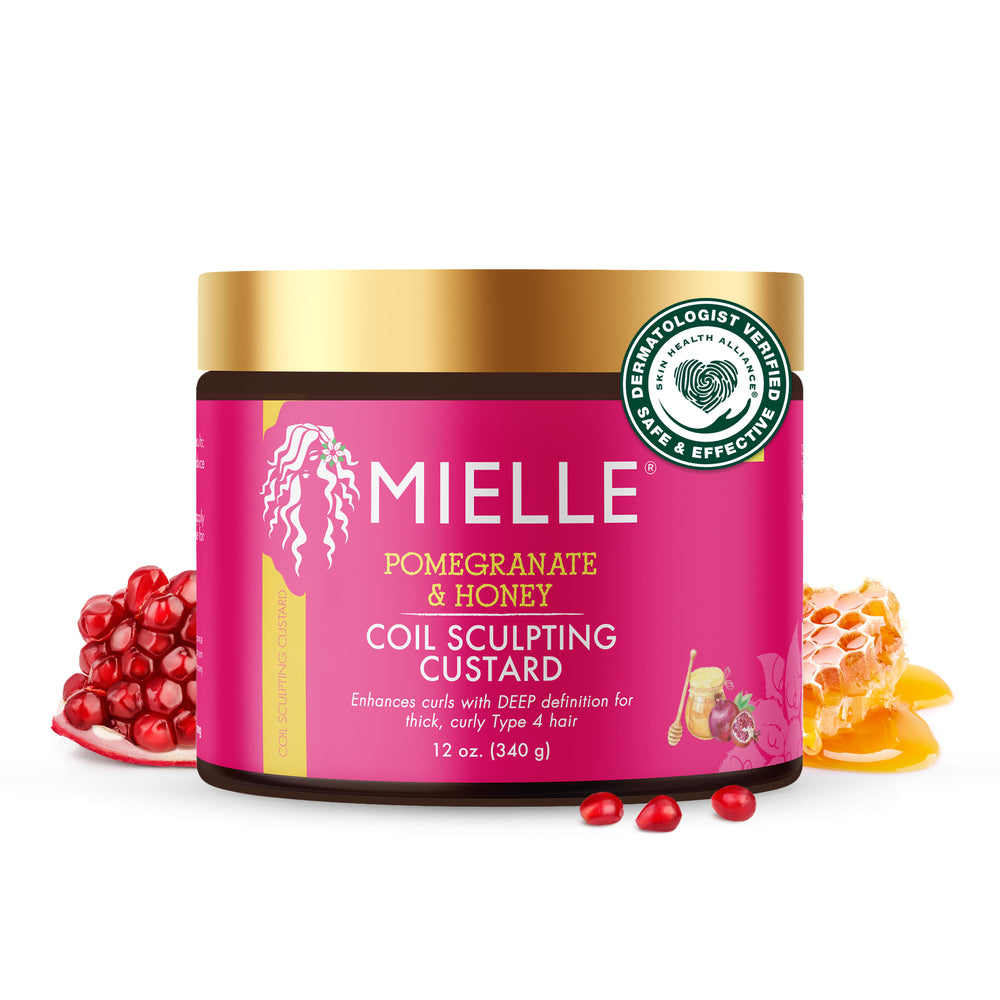 Pomegranate & Honey Coil Sculpting Custard, 12 oz