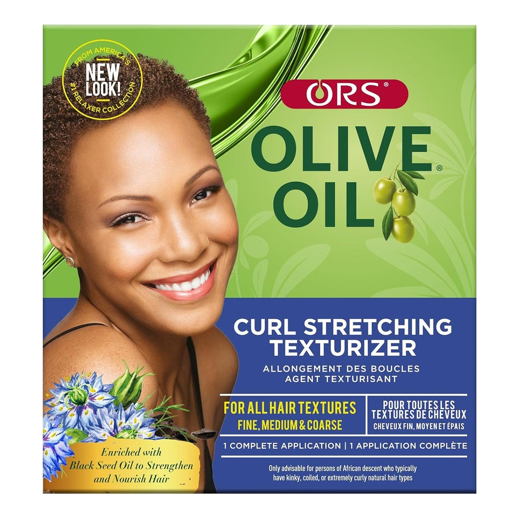 Olive Oil Curl Stretching Texturizer, 1 kit