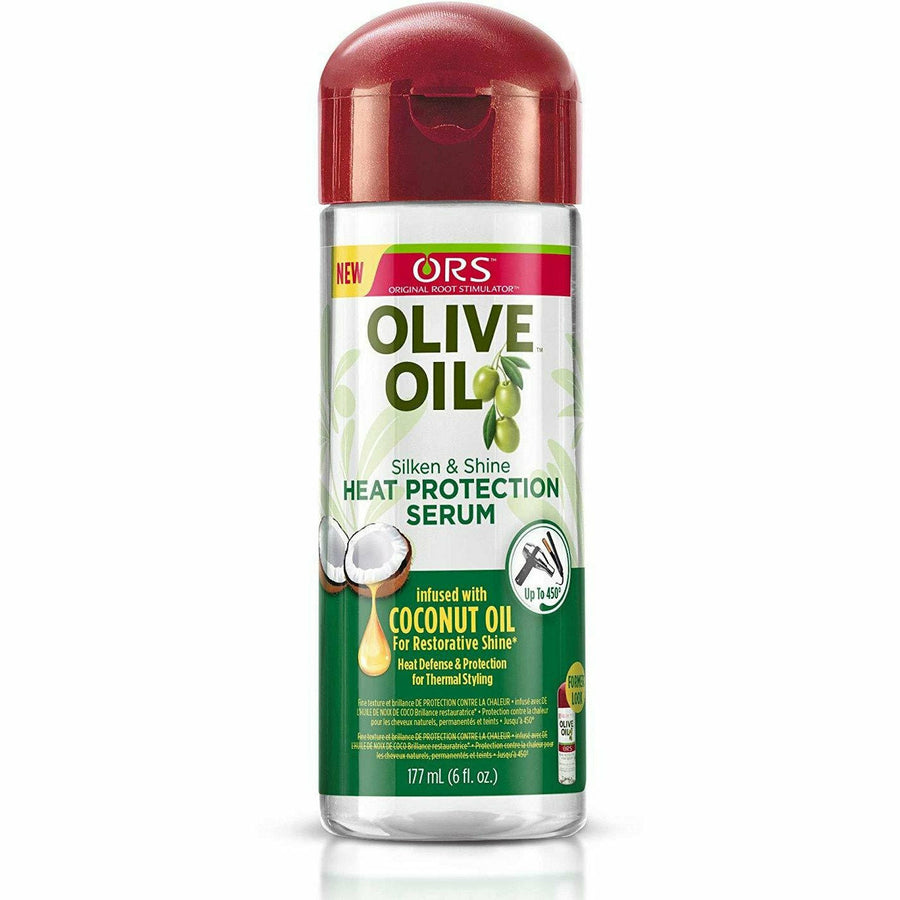 Olive Oil Heat Protect Serum, 6 oz