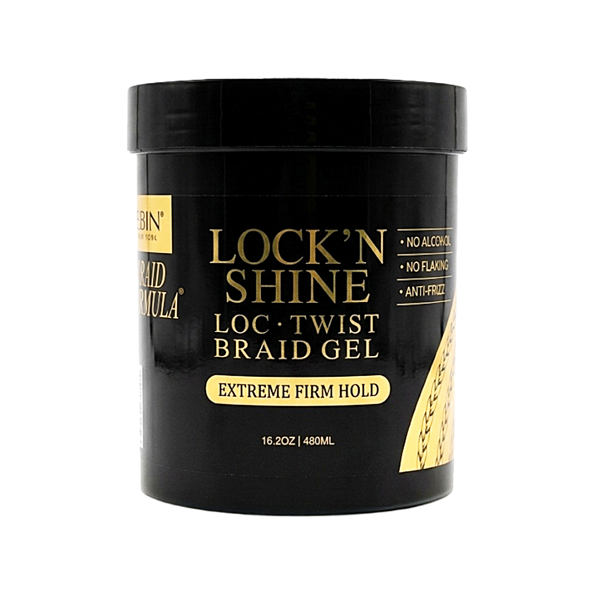 EBIN LOC-N SHINE GEL 16.2OZ, 16.2OZ