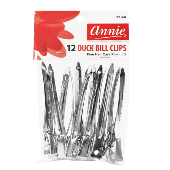 ANNIE #3168 DUCK BILL CLIPS 12 CT