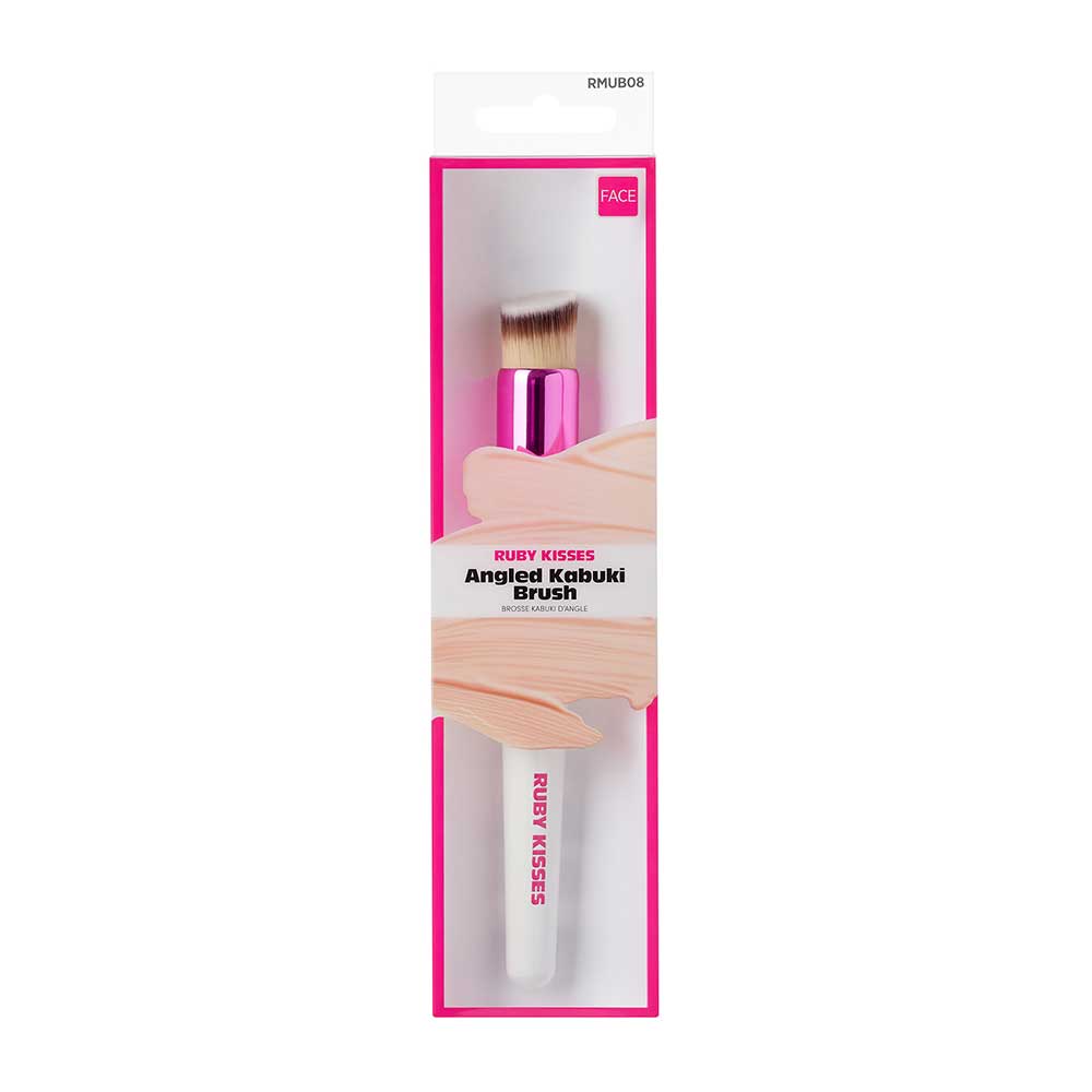 KISS ANGLED KABUKI BRUSH RMUB08