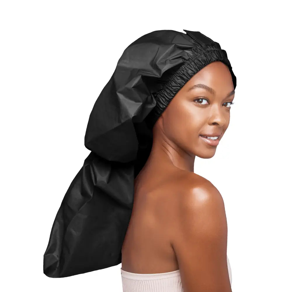 RED BRAID SHOWER CAP HQ13