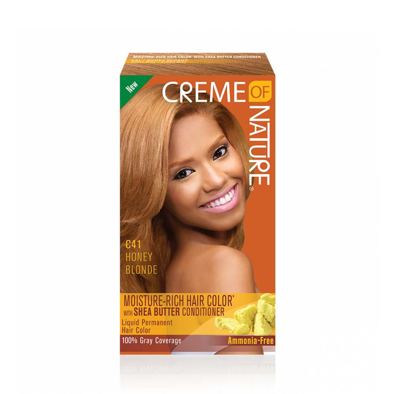 CREME OF NATURE LIQ COLOR #41 HONEY BLONDE