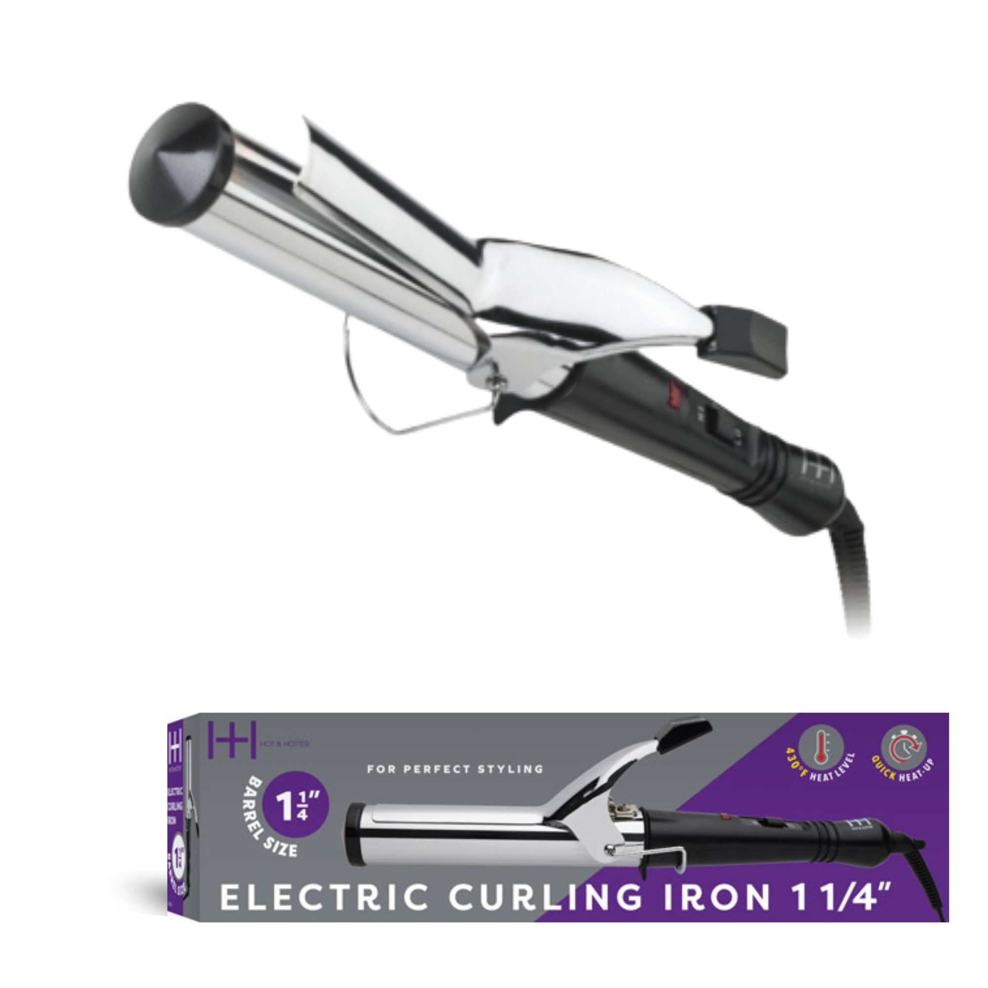 ANNIE H&H ELECTRIC CURLING IRON 1-1/4