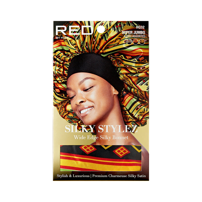 KISS SILKY STYLEZ WIDE BONNET SJ #AZTEC