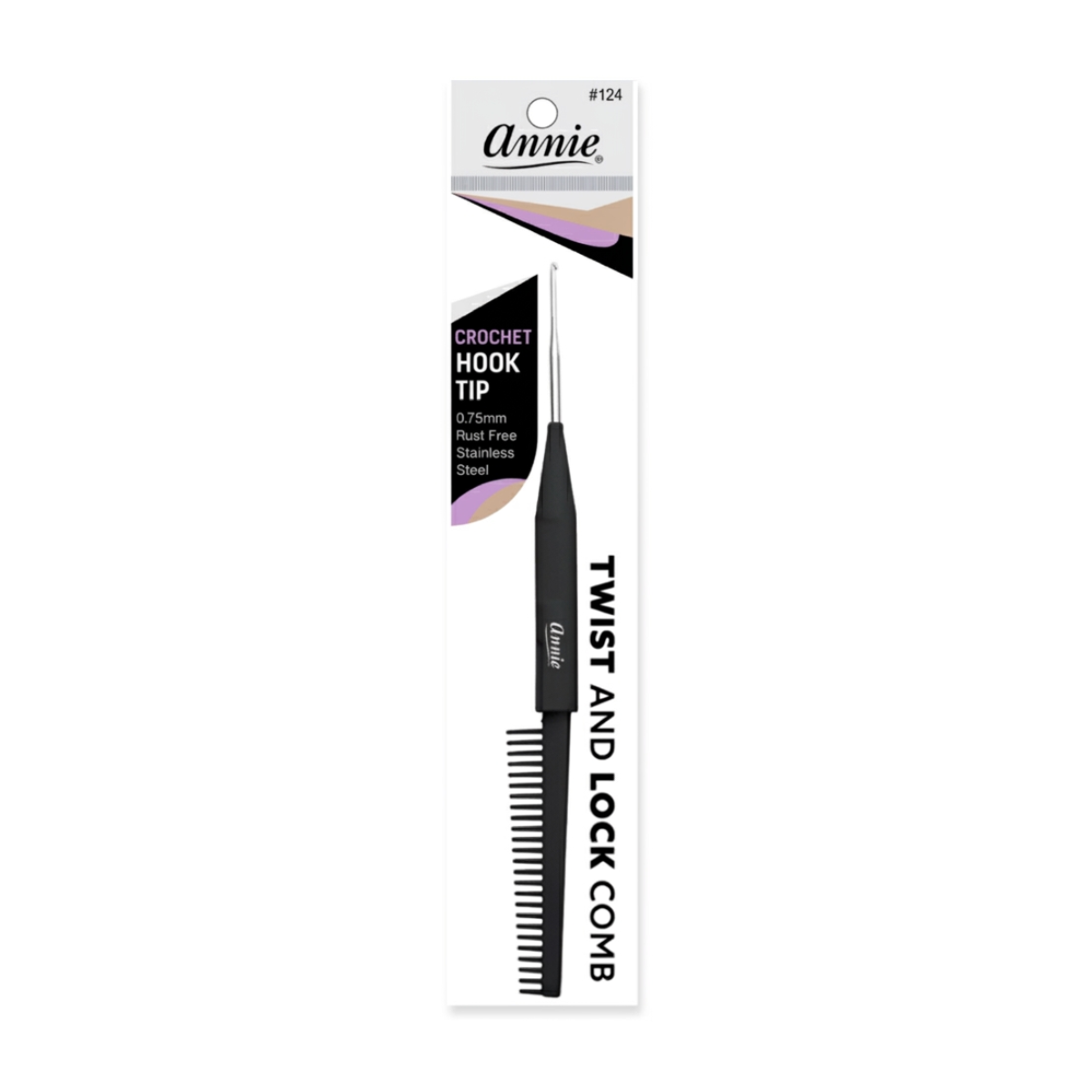 ANNIE TWIST AND LOCK COMB #124
