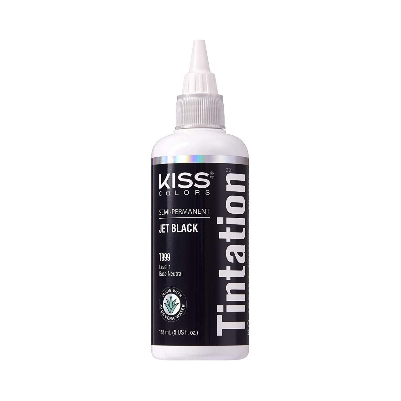 KISS #T999 TINTATION 5OZ #JET BLACK, 5OZ