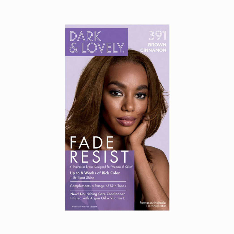 DARK & LOVELY FADE RESIST COLOR 391 BROWN CINNAMON