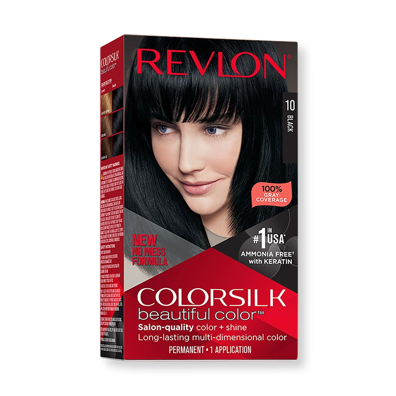 REVLON COLORSILK #10 BLACK
