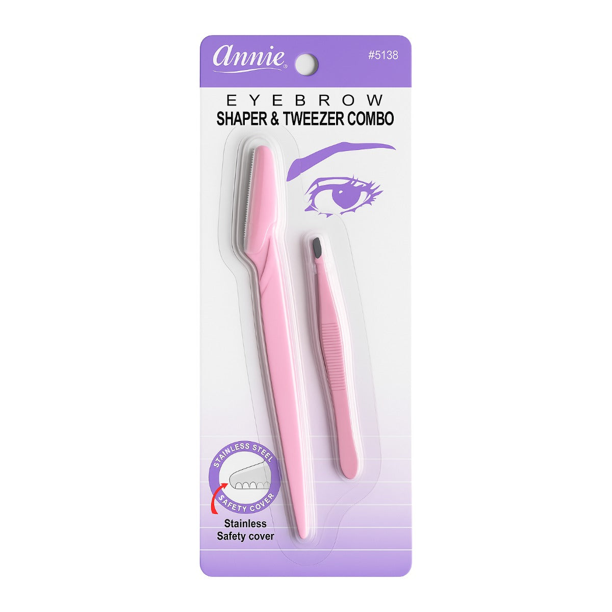 EYEBROW SHAPER& TWEEZER COMBO