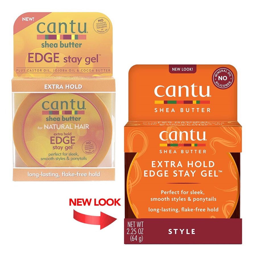 CANTU EXTRA HOLD EDGE STAY GEL, 2.25 oz