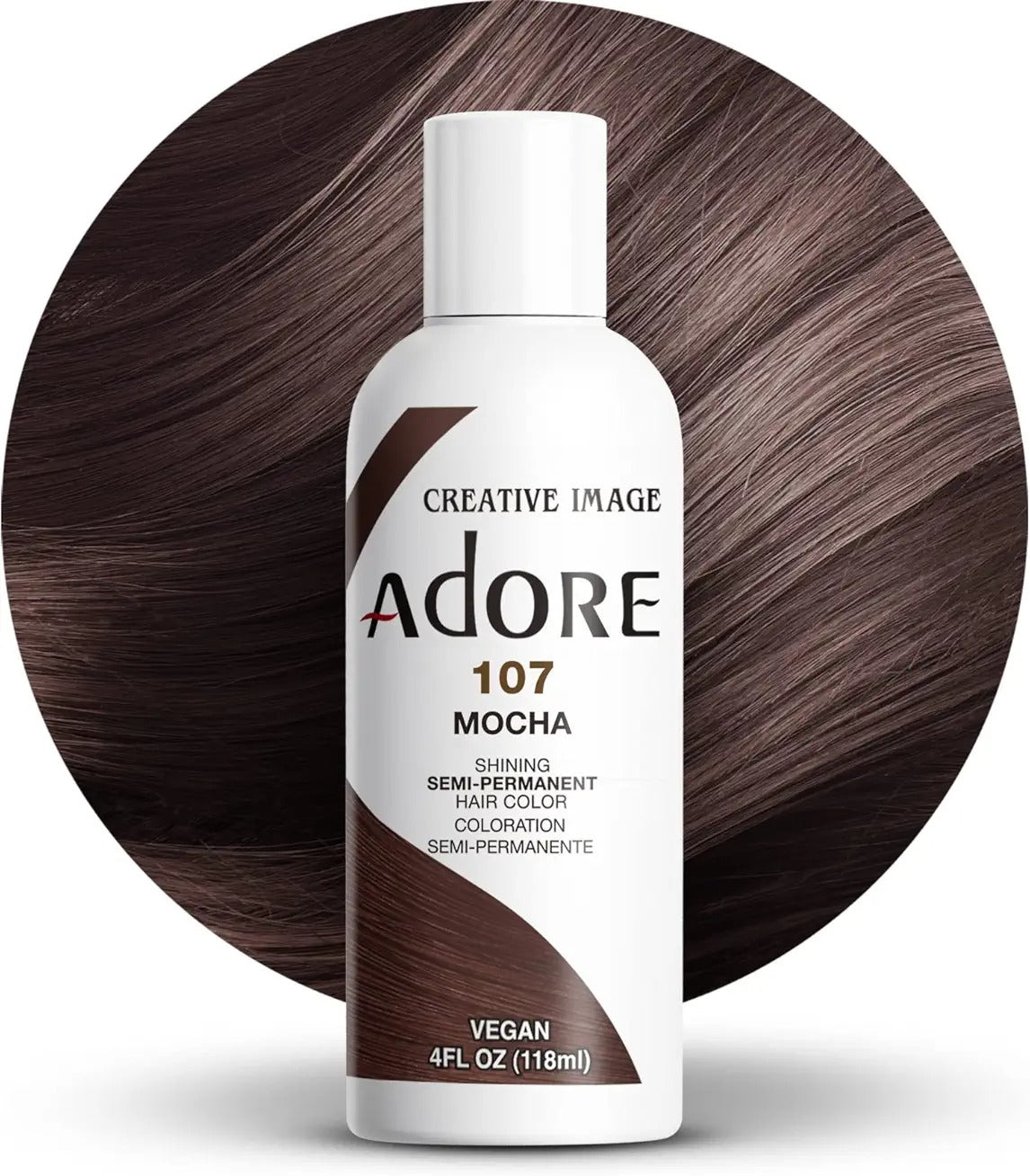 ADORE CREATIVE IMAGE HAIR COLOR #107 MOCHA