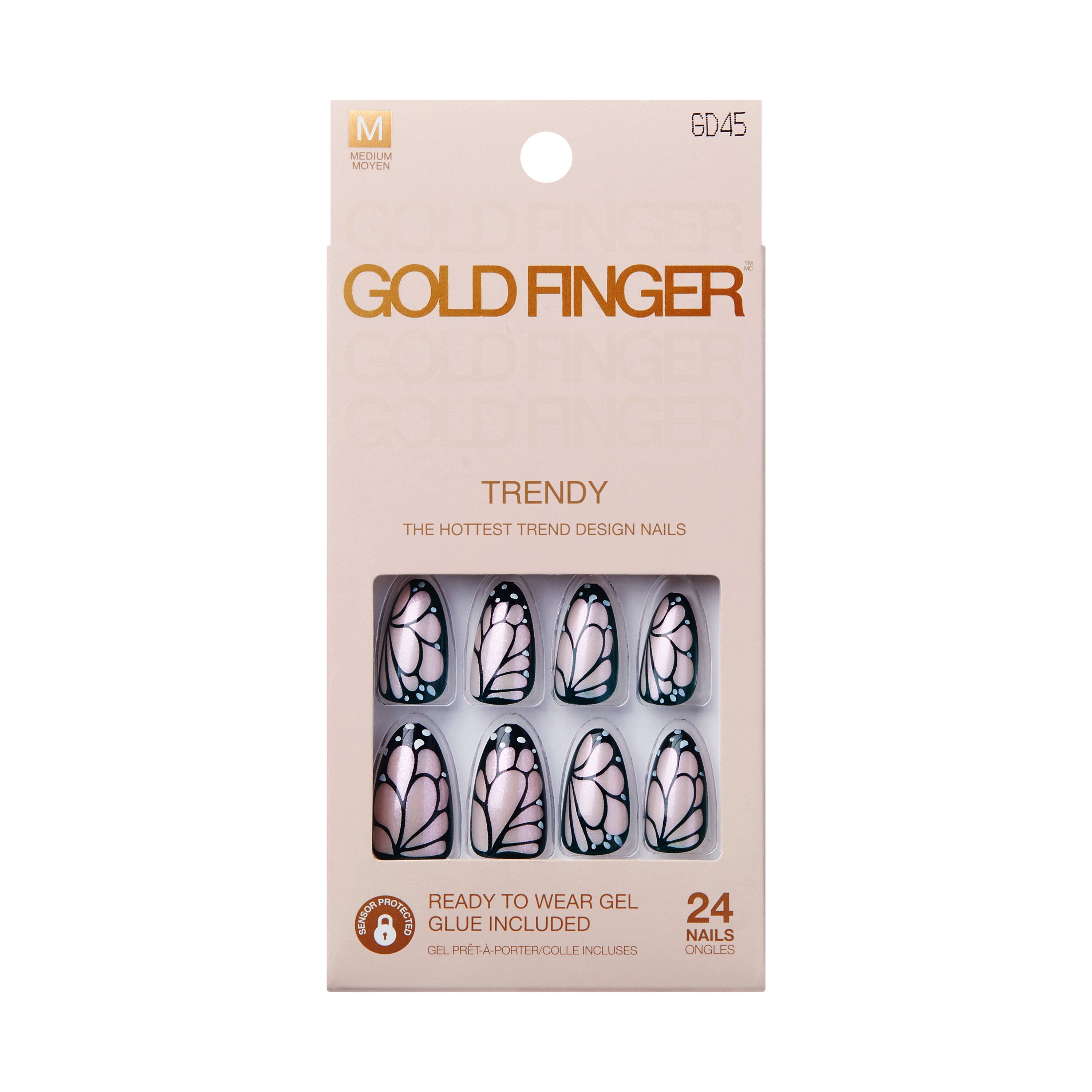 TRENDY NAILS #GD45