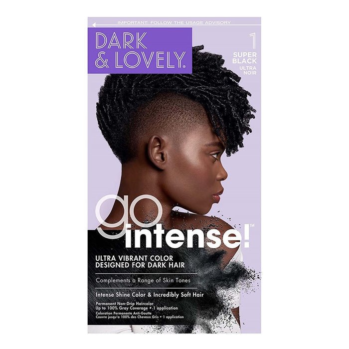 DARK N LOVELY GO INTENSE-01 SUPER BLACK