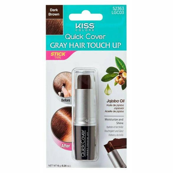 KISS QUICK COVER GRAY HAIR TOUCH UP - DARK BROWN