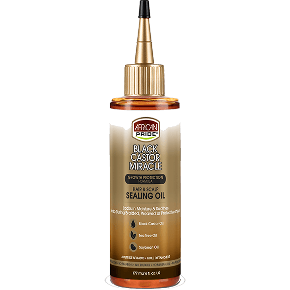 APRICAN PRIDE BLACK CASTOR SEALING OIL 6OZ