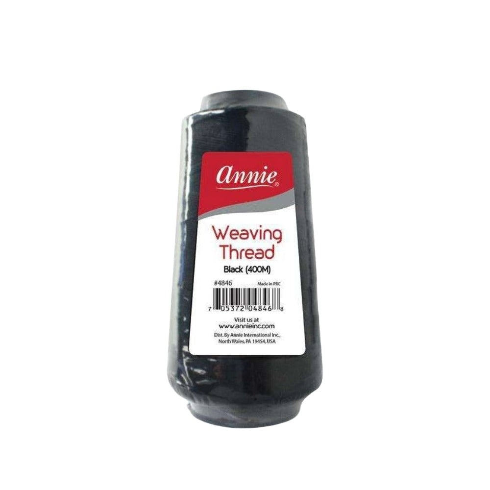ANNIE #4846 WEAVING THREAD BLK 400M