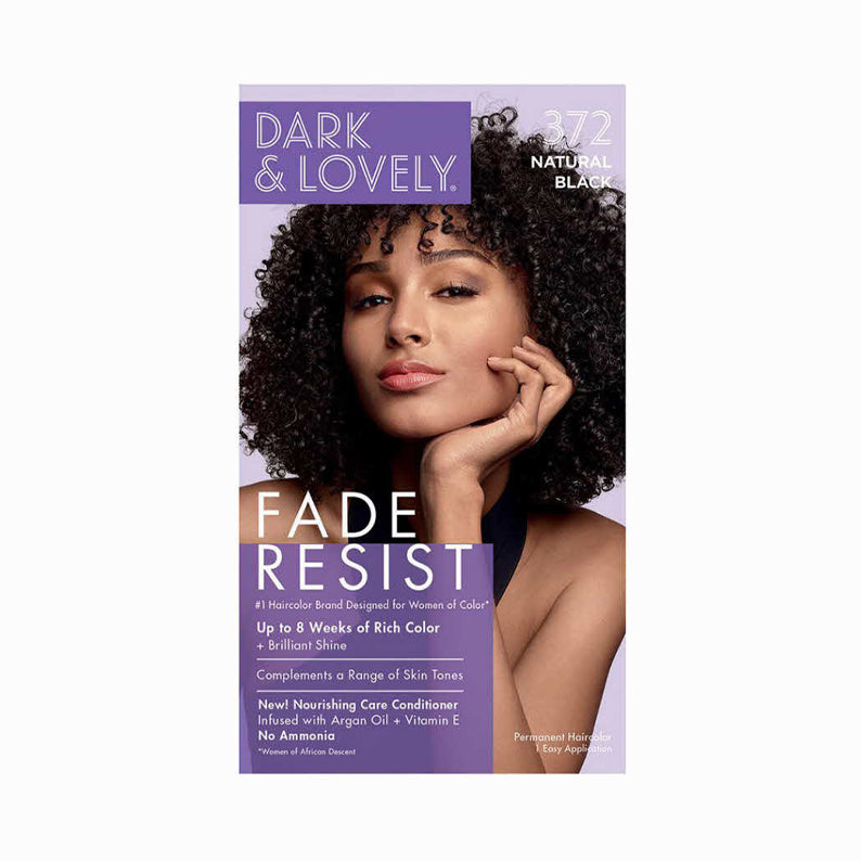 DARK N LOVELY 372 COLOR #372-NAT BLACK