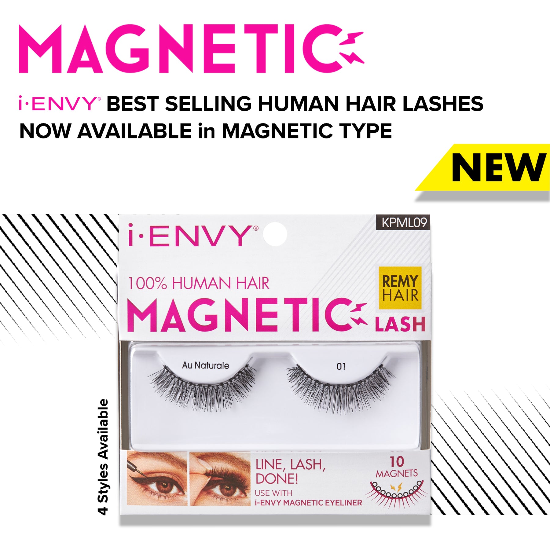 IVY #KPML09 MAGNETIC LASH