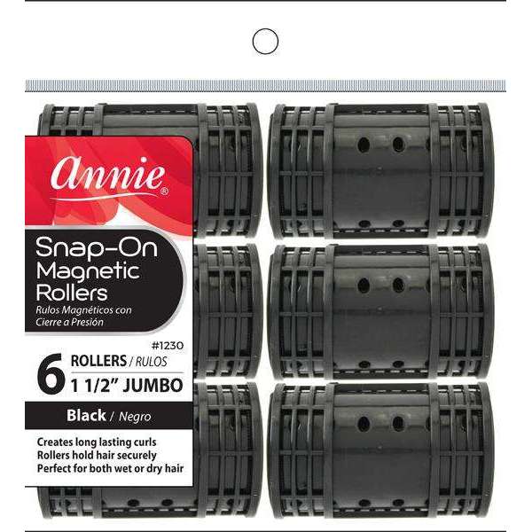 ANNIE #1230 BLK SNAP MAG ROLLER-JUMBO