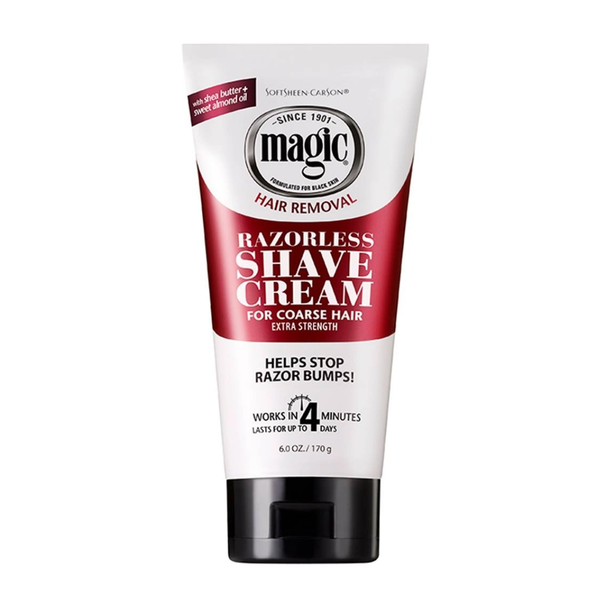 MAGIC SHAVE CREAM EXTRA STRENGTH 6 OZ-RED