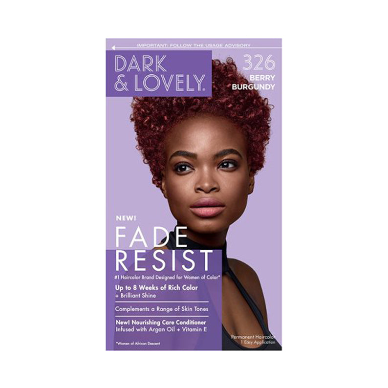 DARK N LOVELY 326 COLOR #326 BERRY BURGUNDY