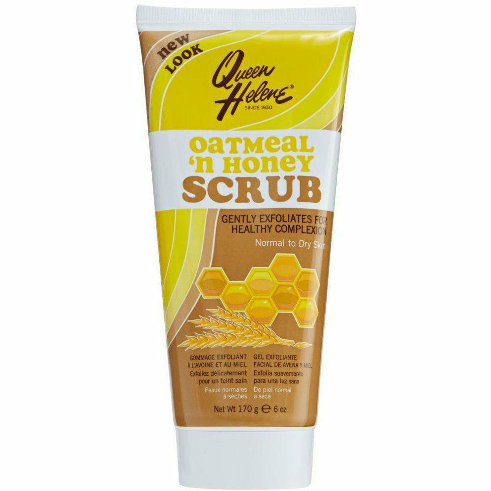 QUEEN HELENE OATMEAL & HONEY NATURAL FACIAL SCRUB