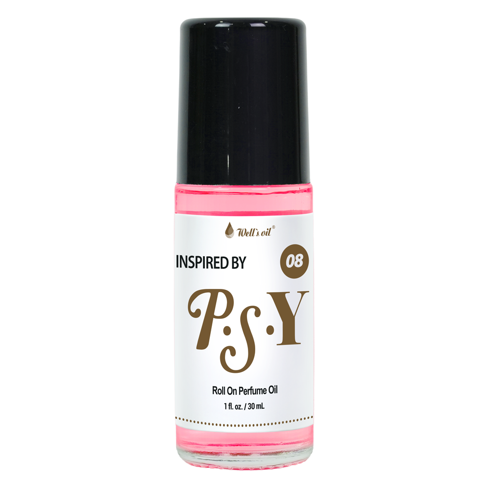 WELL'S OIL Roll-On Perfume Oil - Inspired by P.S.Y (1 fl. oz.), 1 fl oz