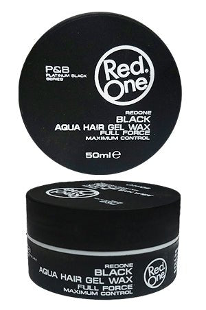 RED ONE MINI AQUA HAIR GEL WAX - BLACK, 50 ml
