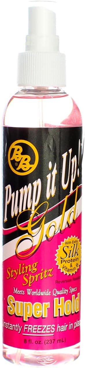 B&B PUMP IT UP SPRITZ 8 OZ - GOLD/SUP 55%VOC, 8 OZ