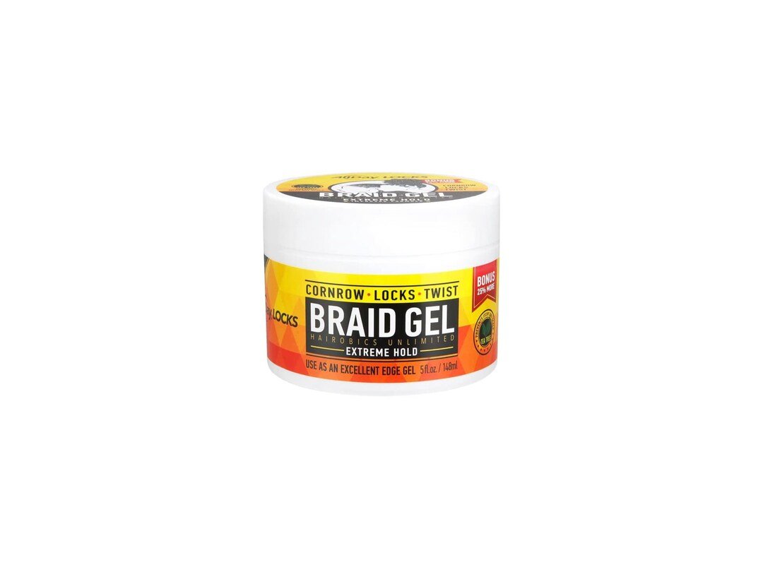 HAIROBICS ALLDAY LOCKS BRAID GEL 5OZ, 5OZ