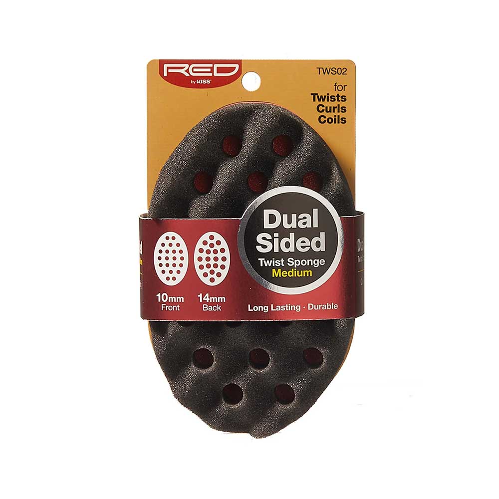 RED BY KISS DUAL SIDED TWIST SPONGE