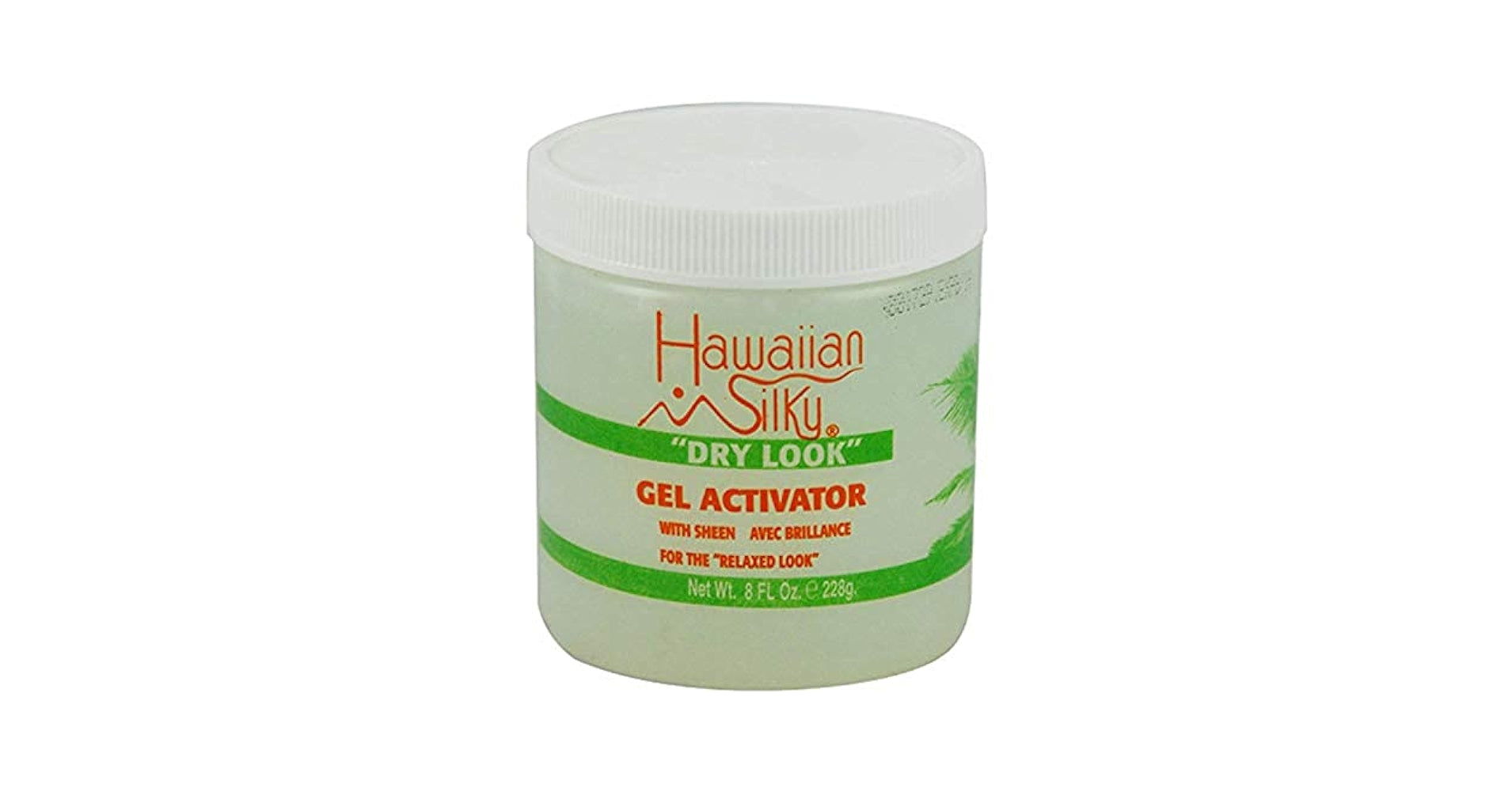 HAWAIIAN SILKY DRY LOOK GEL ACT 8 OZ, 8 OZ