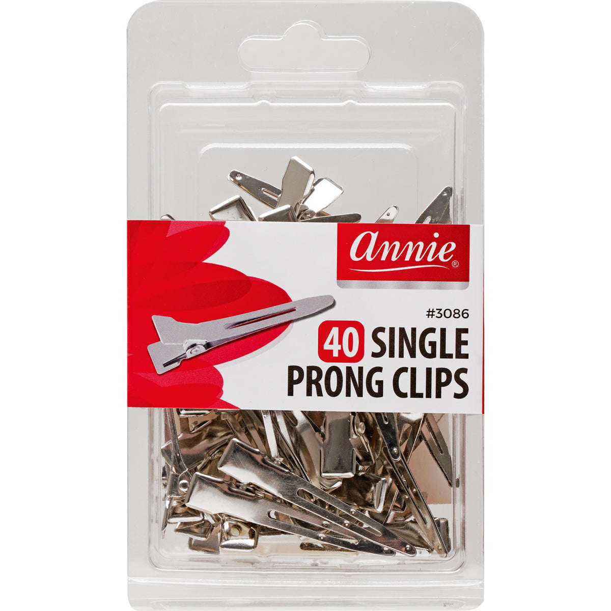 3086 40 SINGLE PRONG CLIPS