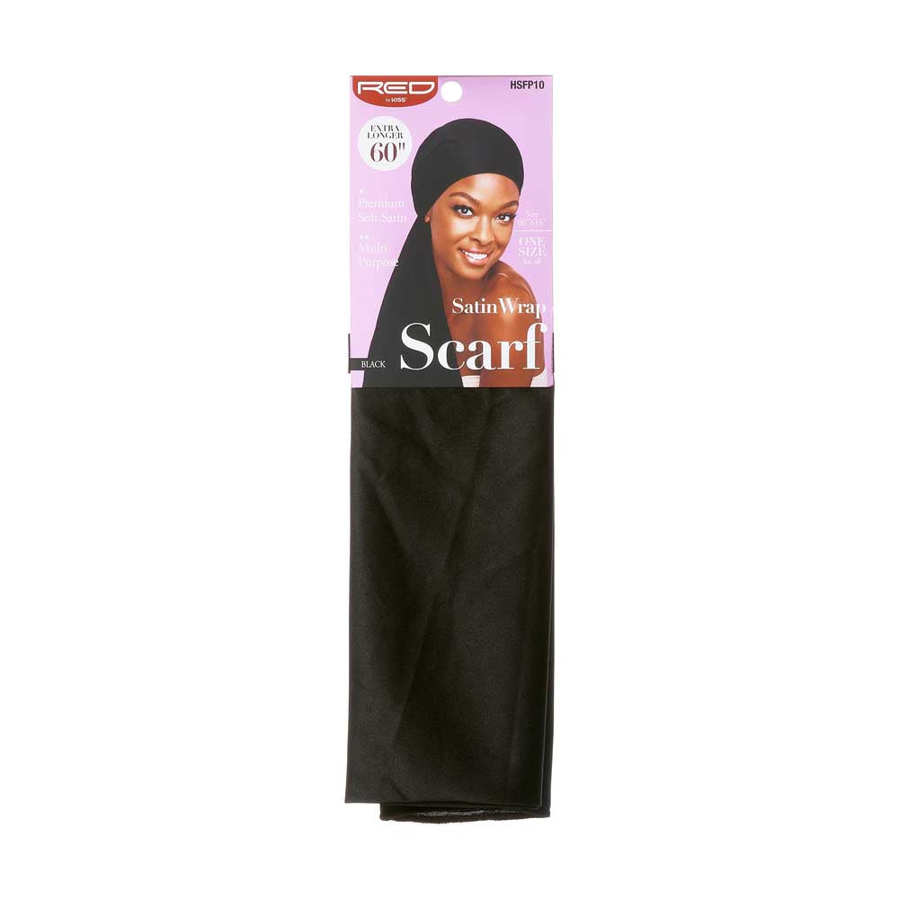 RED #HSFP10 SCARF BLACK