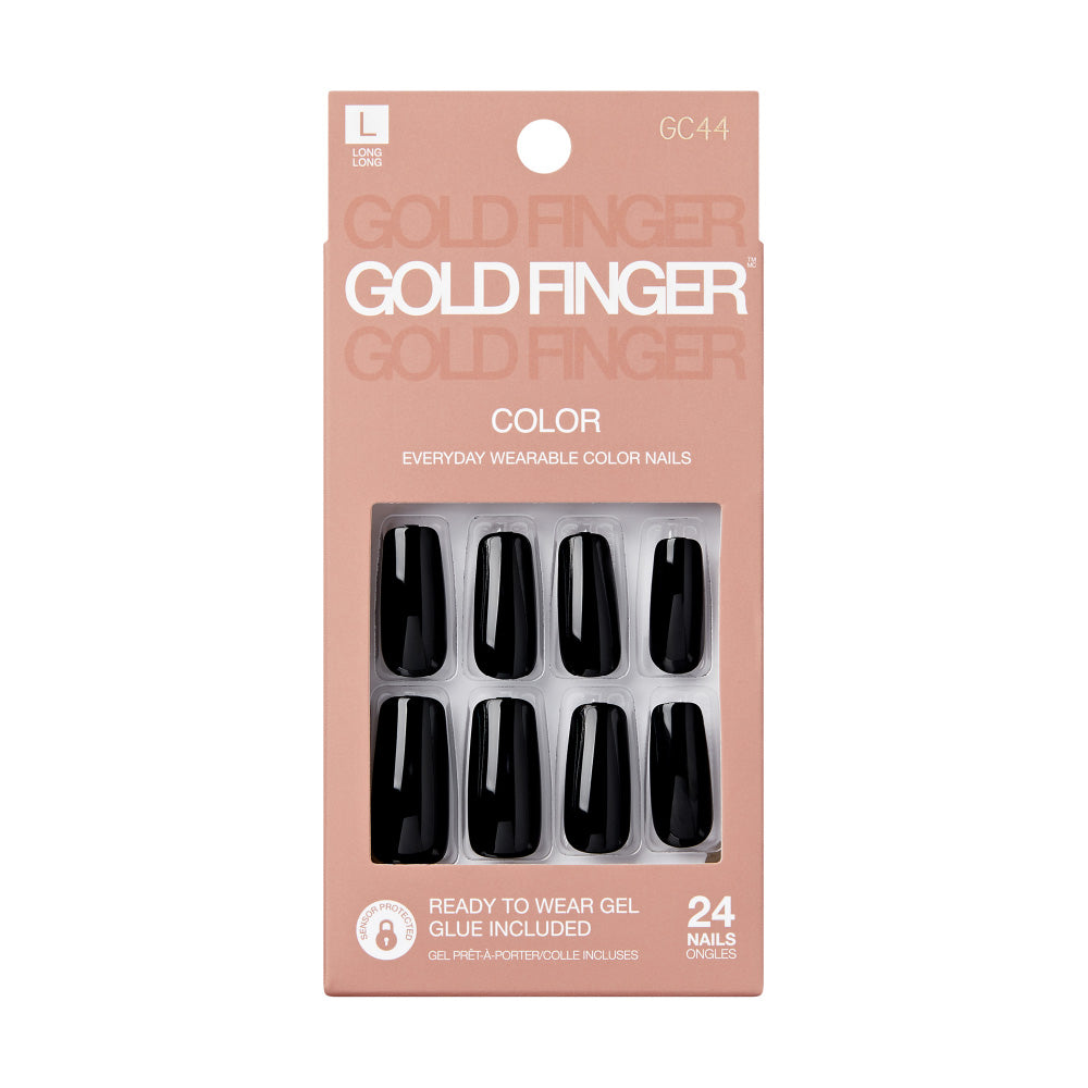GOLD FINGER COLOR NAILS #GC44