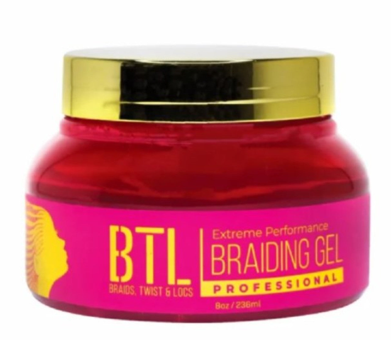 BTL BRAIDING GEL LEVEL 5 8OZ, 8OZ